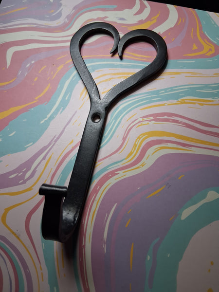 Metal Heart Key Holder