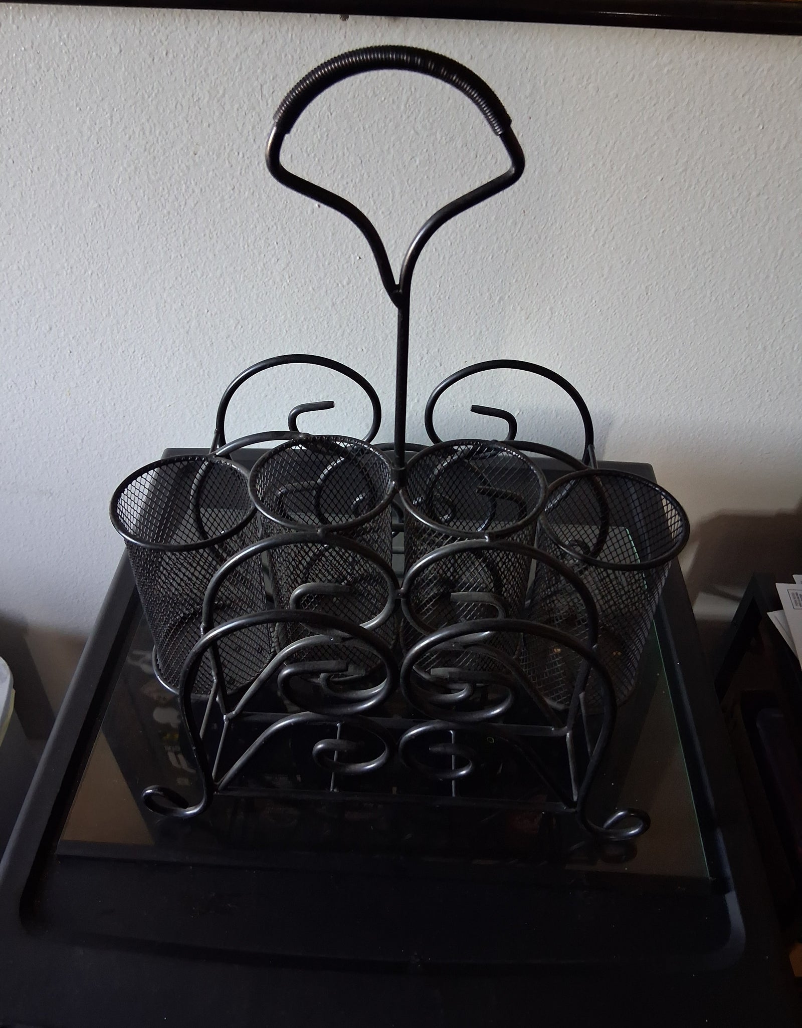 Black Utensil Holder