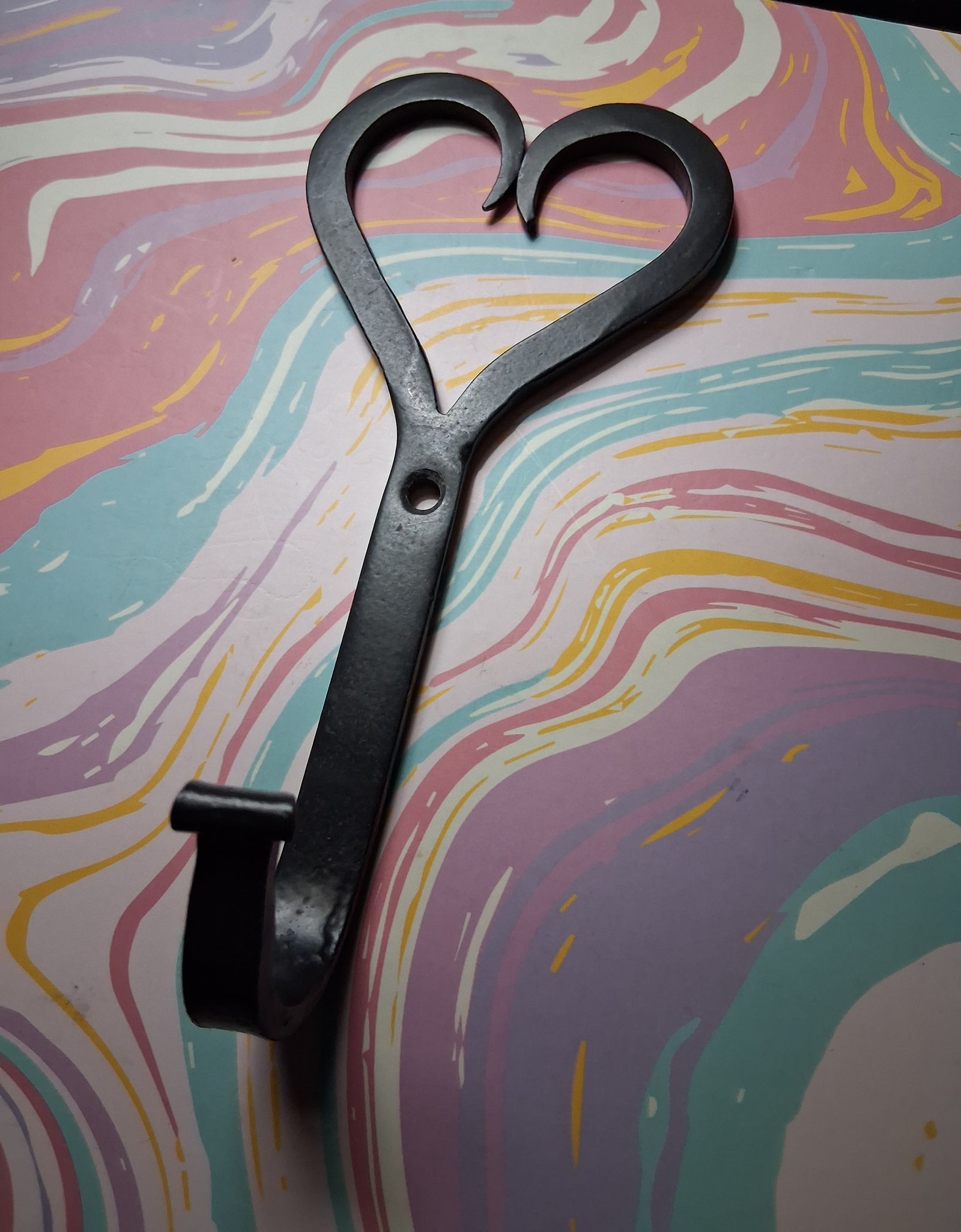 Metal Heart Key Holder