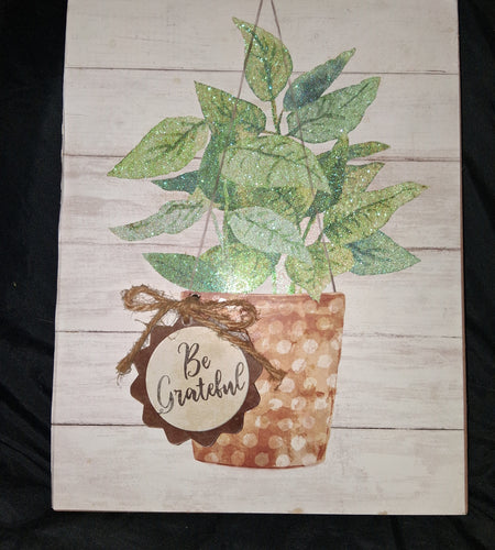 Hanging Plant Wall Art