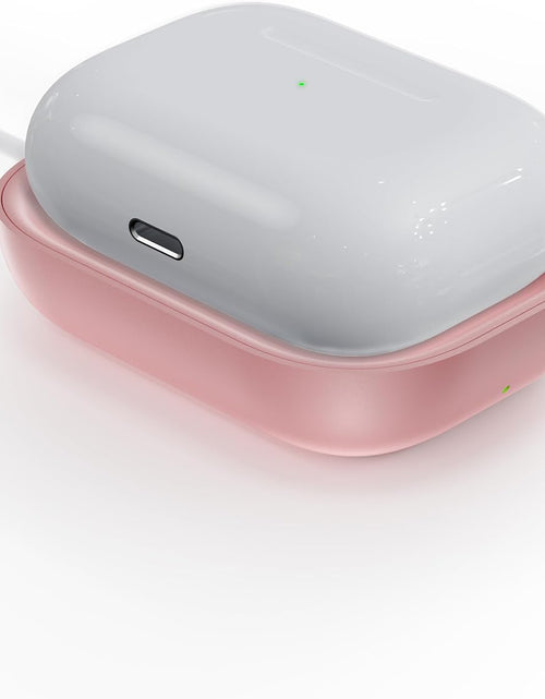 Load image into Gallery viewer, Qi Charger for Airpods 3, Wireless Charger for Apple Airpod 3/Airpods 2/Airpods, Wireless Charging Station for Airpods 3/Airpods Pro Wireless Charging, Wireless Charging Pad for Airpods Pro-Pink
