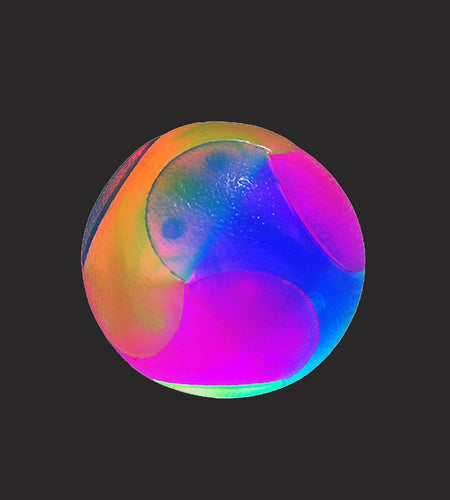 2 Pcs Light up Dog Balls Flashing Elastic Ball Glow in the Dark Interactive Pet Toys for Puppy, Cats, Dogs