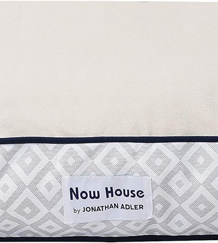 Now House for Pets by  Grey Diamond Cushion Dog Bed, Medium Medium Dog Bed Washable Dog Bed for Medium Dogs by Now House by  (FF16059)
