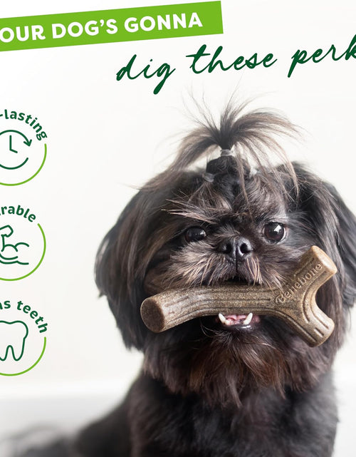 Load image into Gallery viewer, Maplestick Durable Dog Chew Toy for Aggressive Chewers, Real Maplewood, Made in USA, Medium
