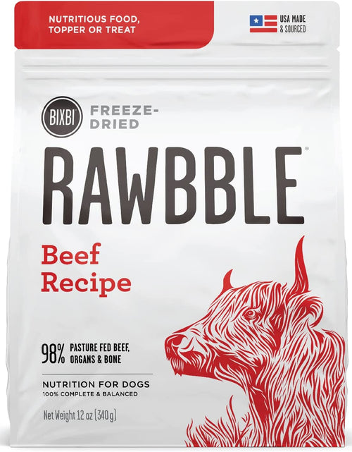 Load image into Gallery viewer, Rawbble Freeze Dried Dog Food | 7 Flavor Options | 3 Size Options
