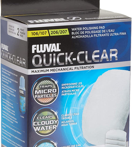 Quick-Clear Water Polishing Pads, Mechanical Filter Media for Aquariums